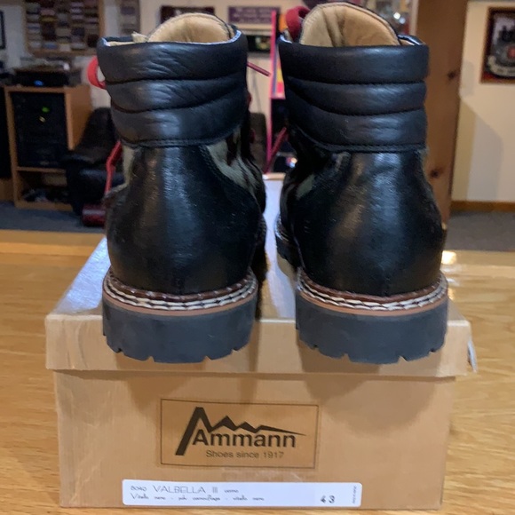 MENS VALBELLA 3 BLACK CAMO POPULAR HIKING STYLE FASHION BOOT SIZE 10 (43) COMFY! - Picture 4 of 16